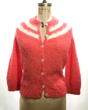 1960's Mohair & Angora Cardigan