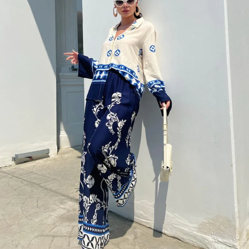 Ace Printed Coord Set