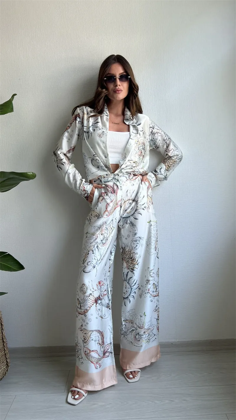 Aura Printed Coord Set