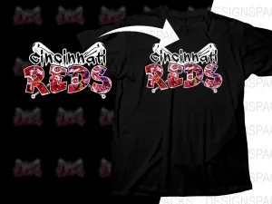 Baseball Bat Team Reds Png Digital Download