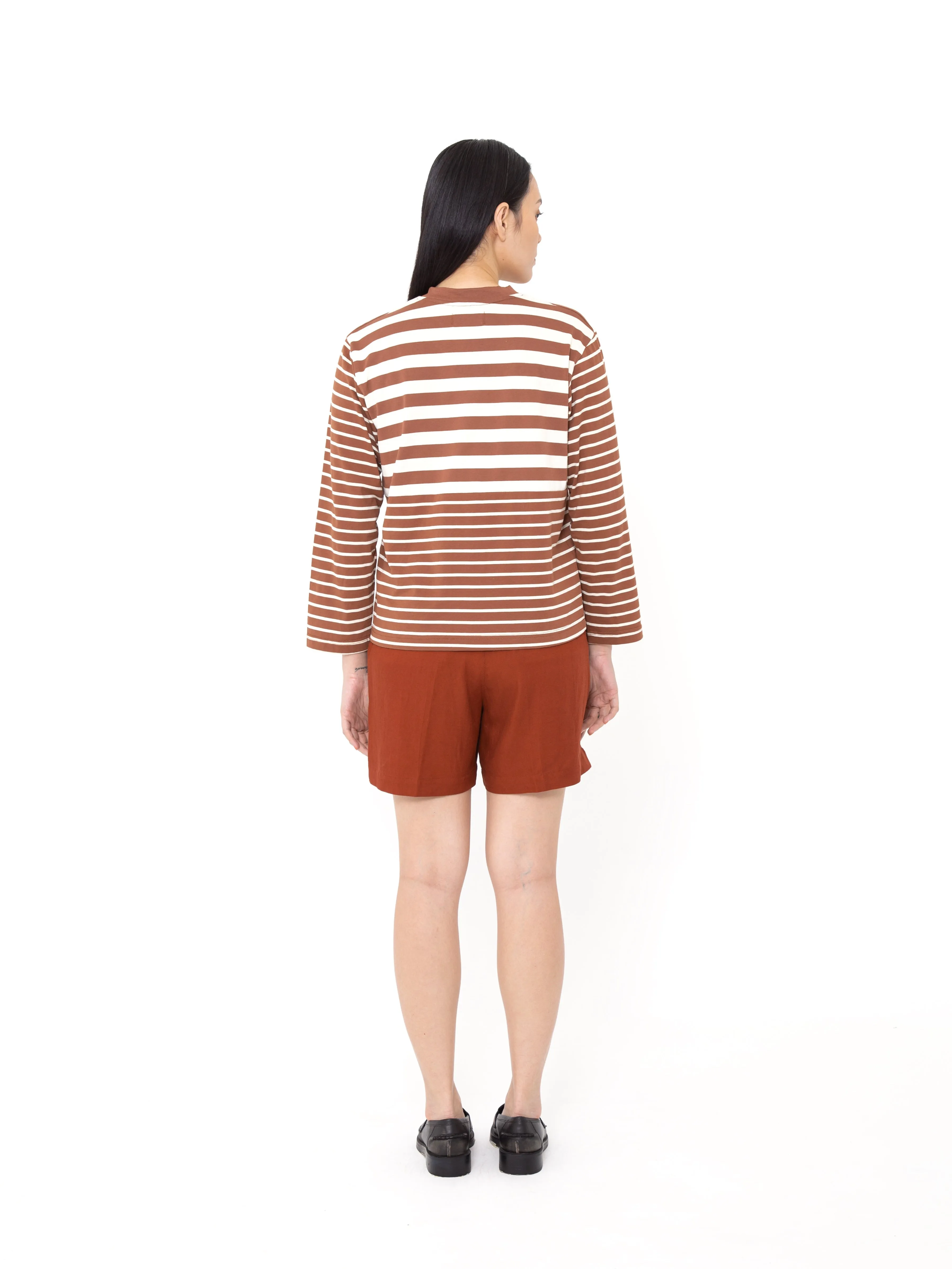 Birgitta Combo Striped Tee