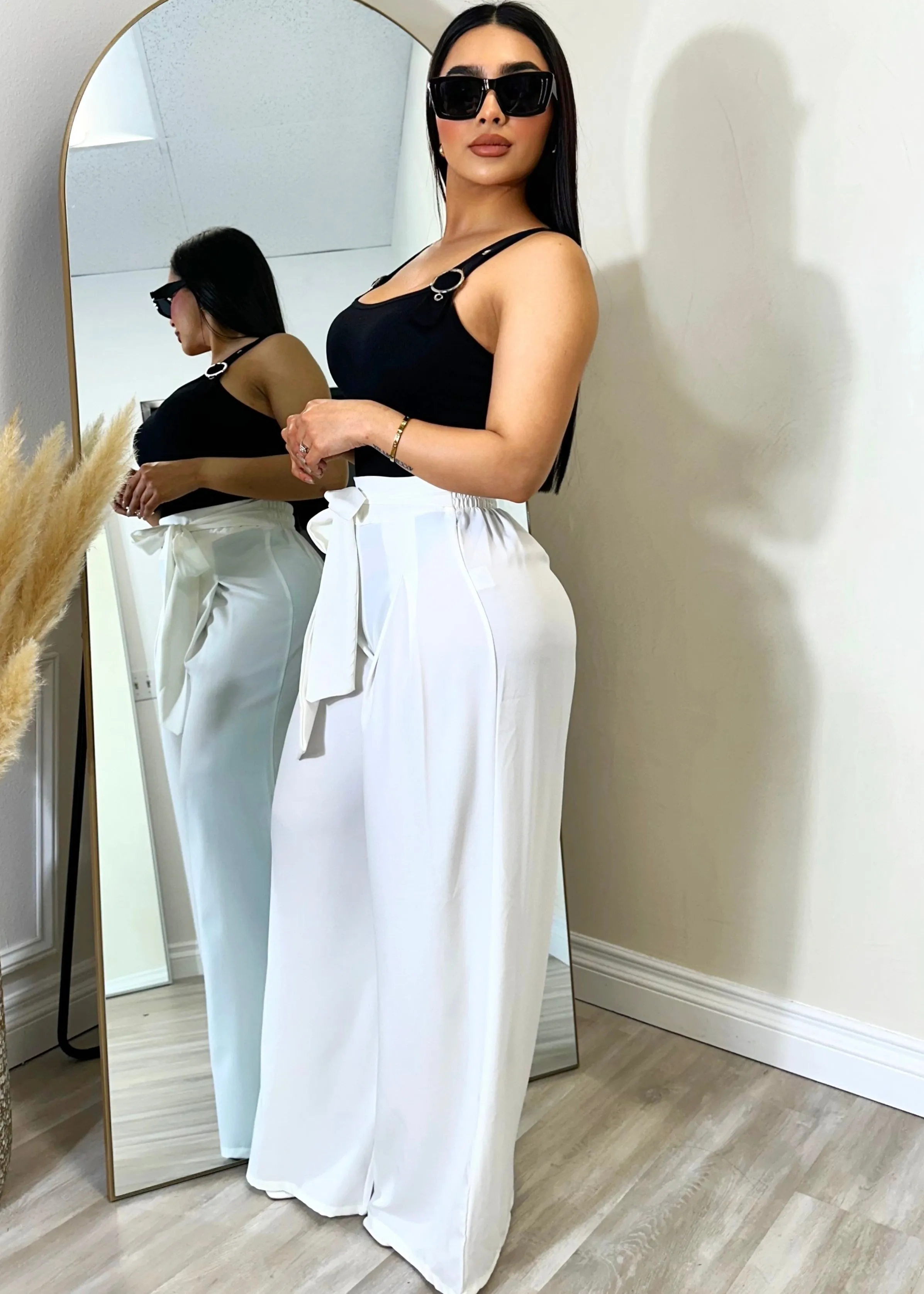 Bold Move Pants White