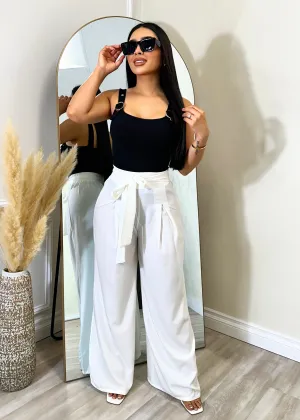 Bold Move Pants White