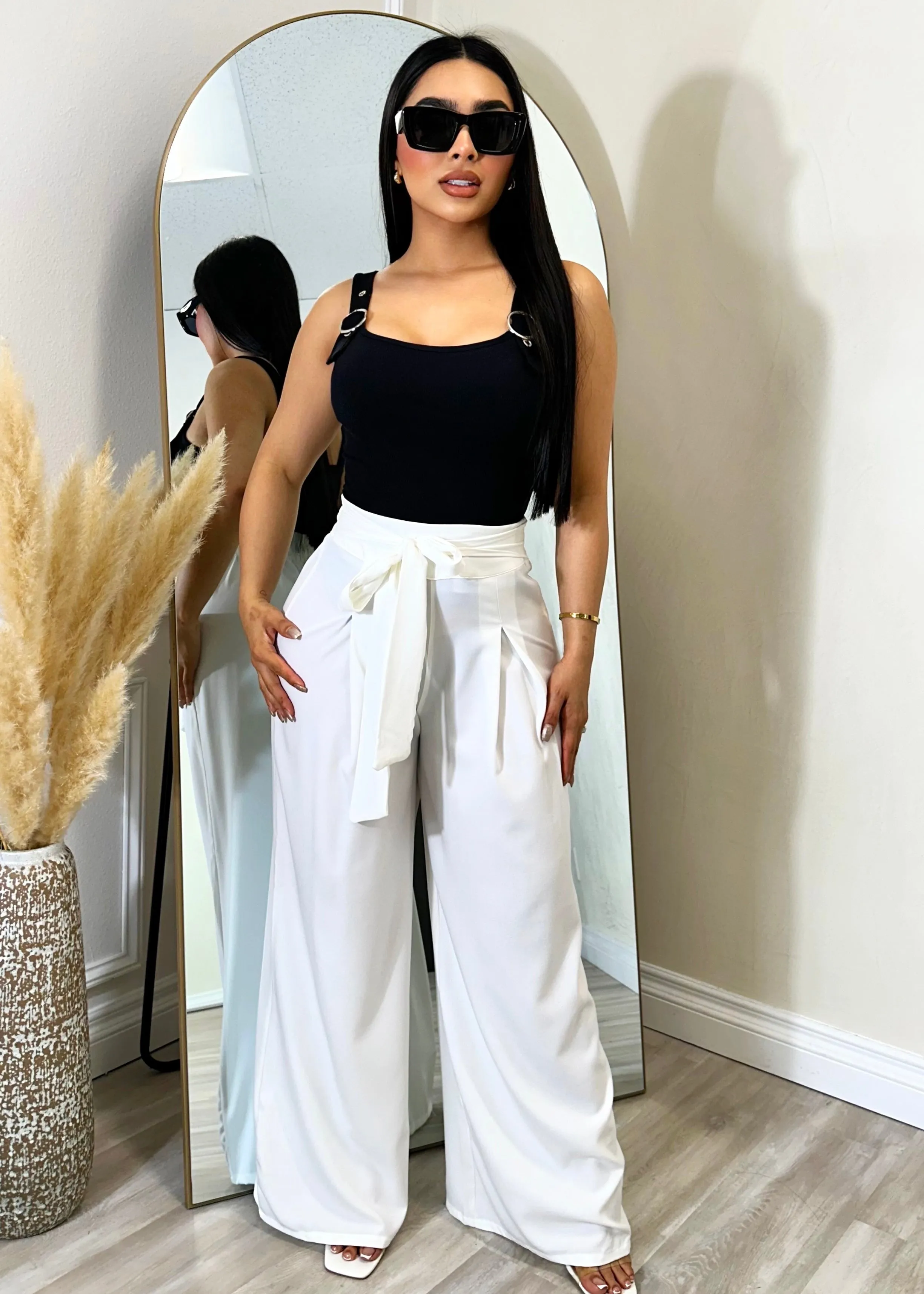 Bold Move Pants White