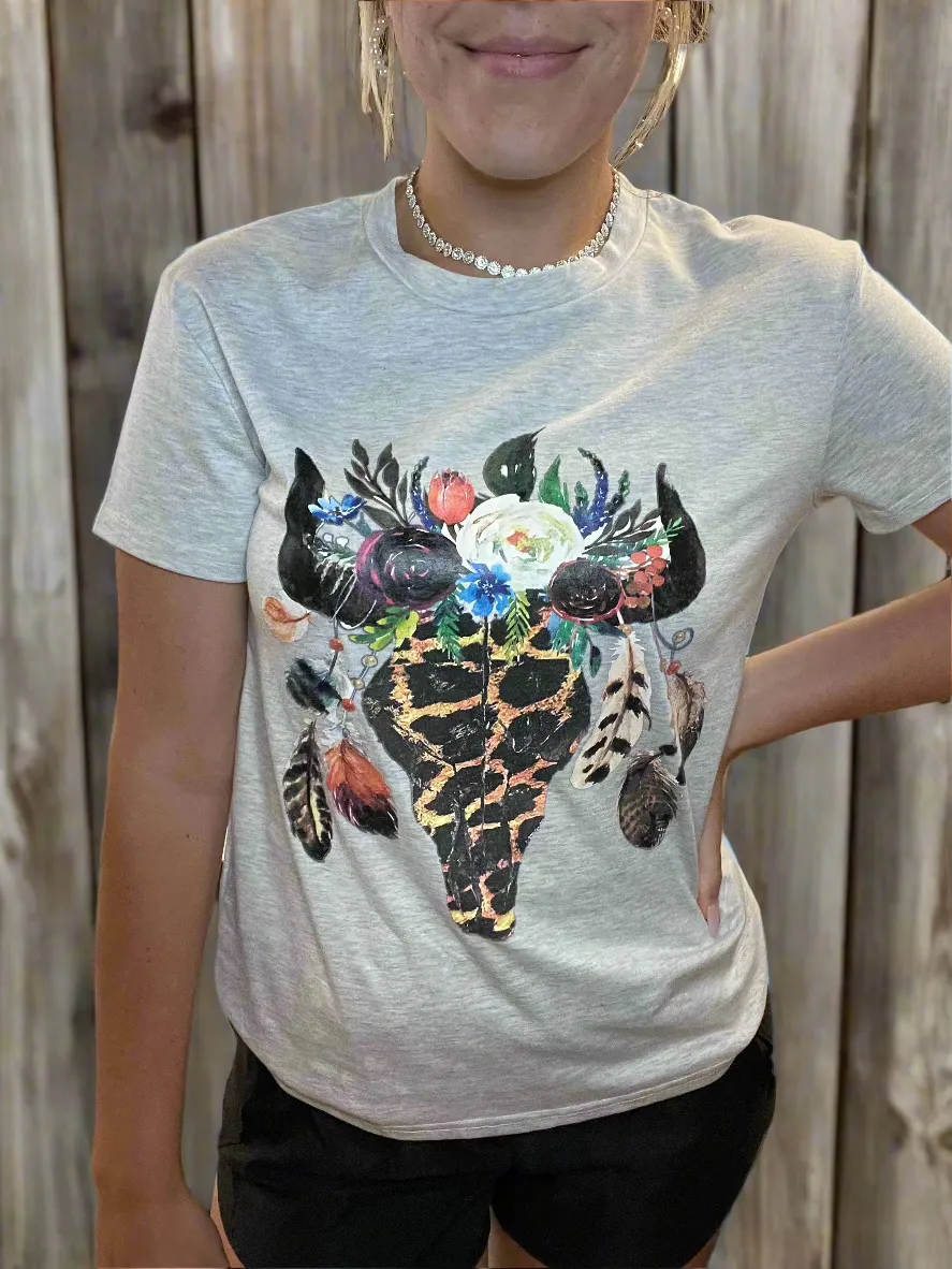 Bull Head Tee