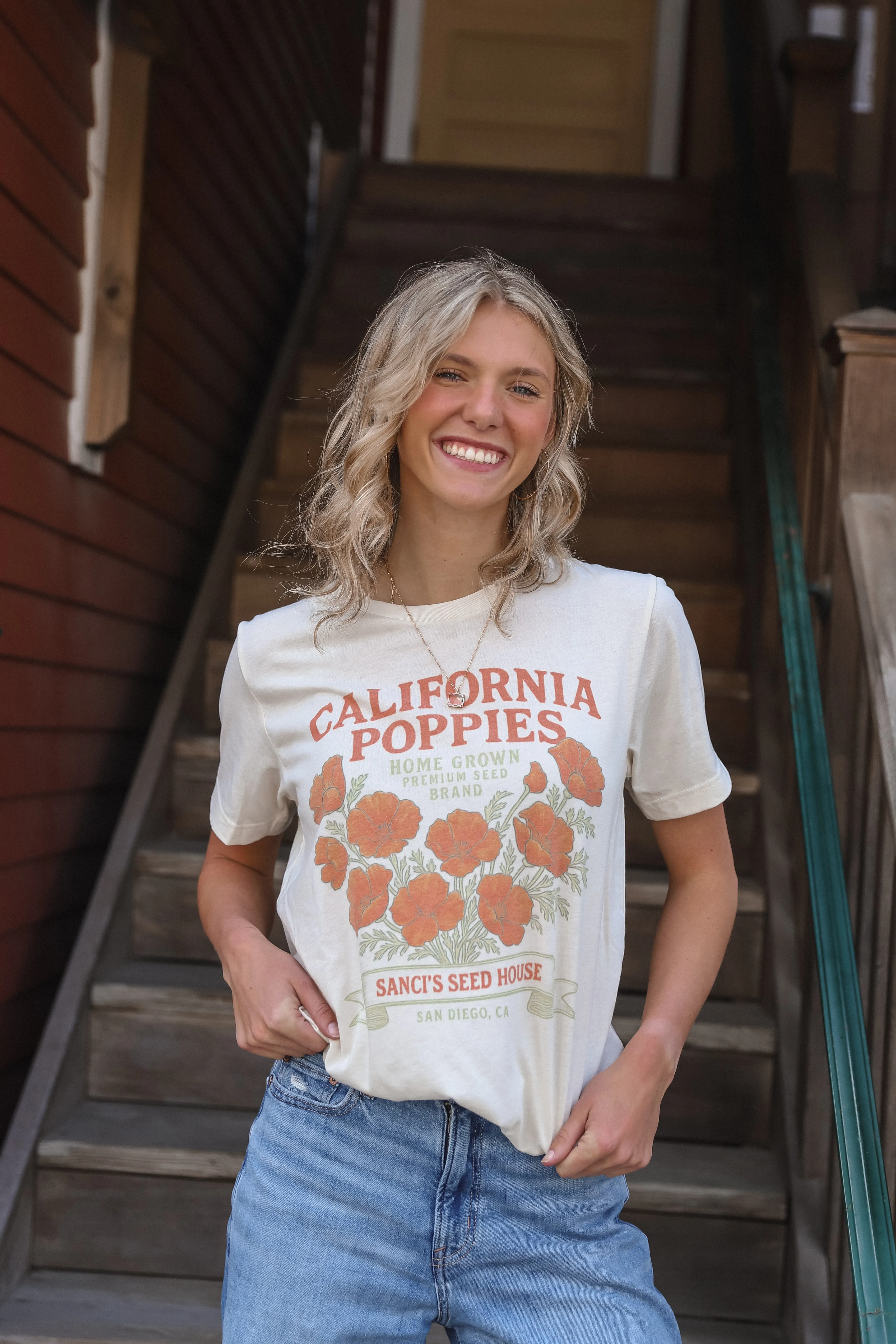 California Poppies Tee