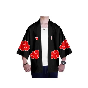 Casual kimono style cardigan- Ninja Clouds