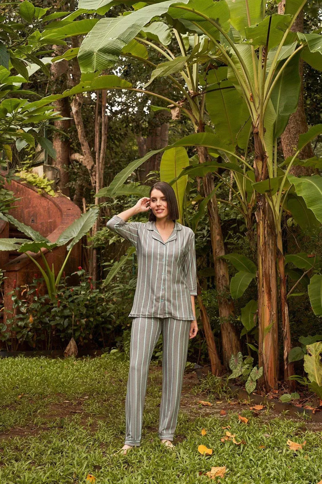 Classic Bloom Stripe Set