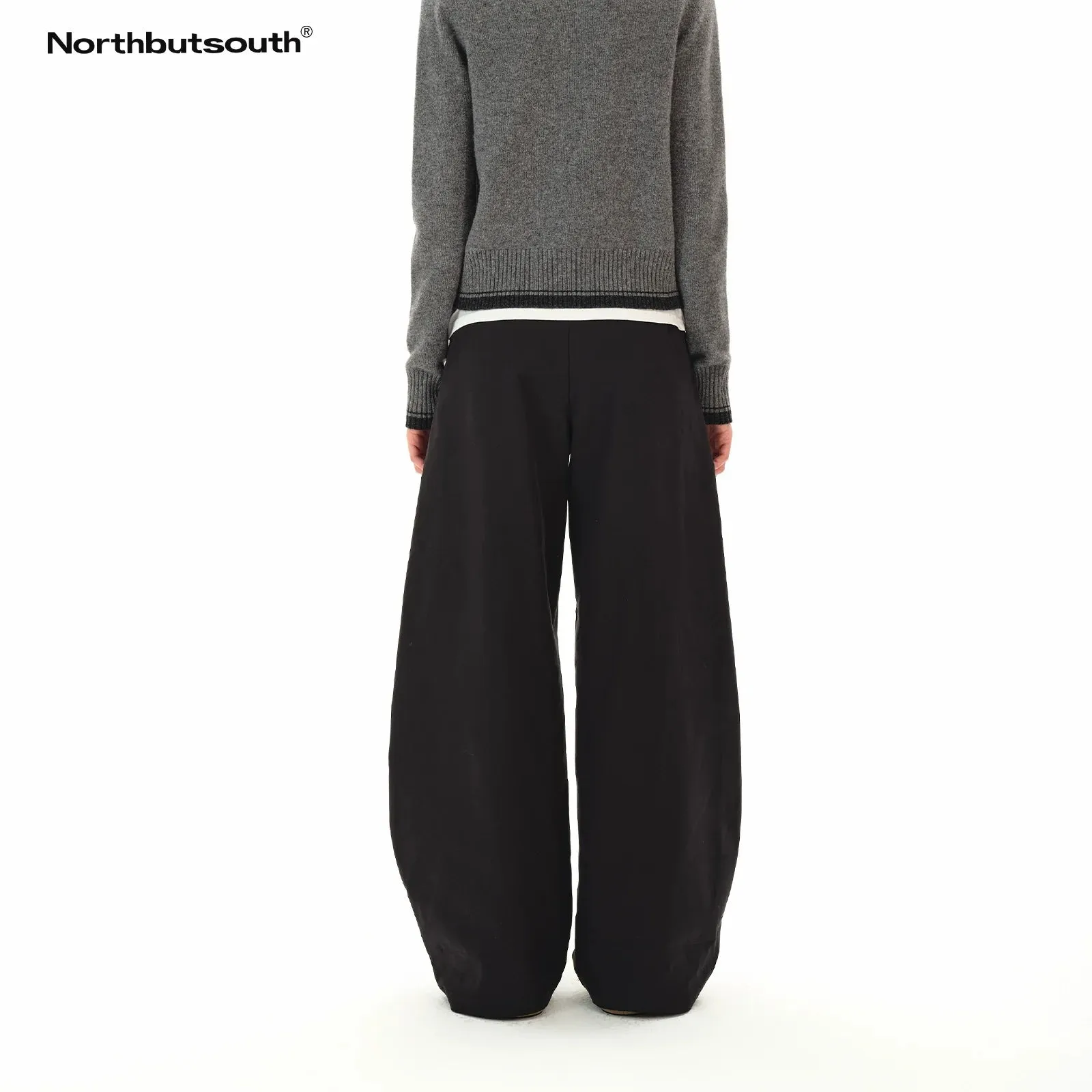Classic Double Pleated Cocoon Lounge Pants