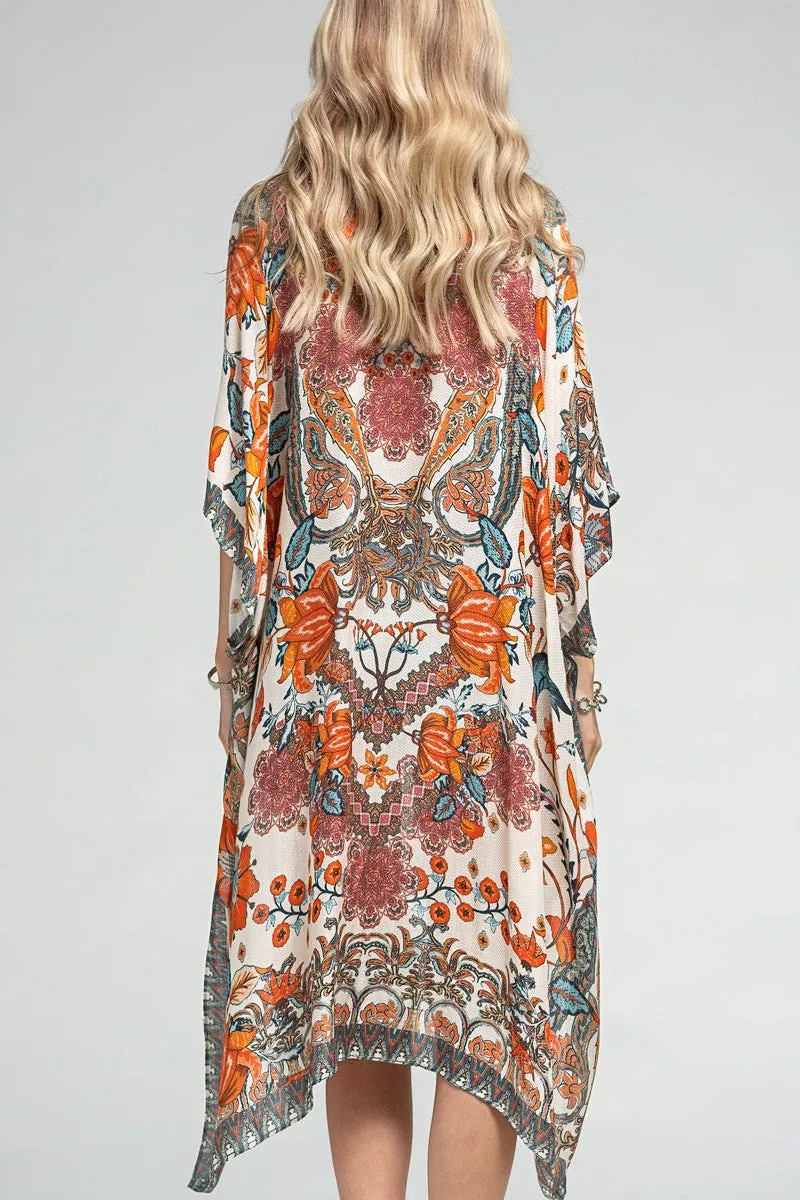 Dobby Jacquard Kimono