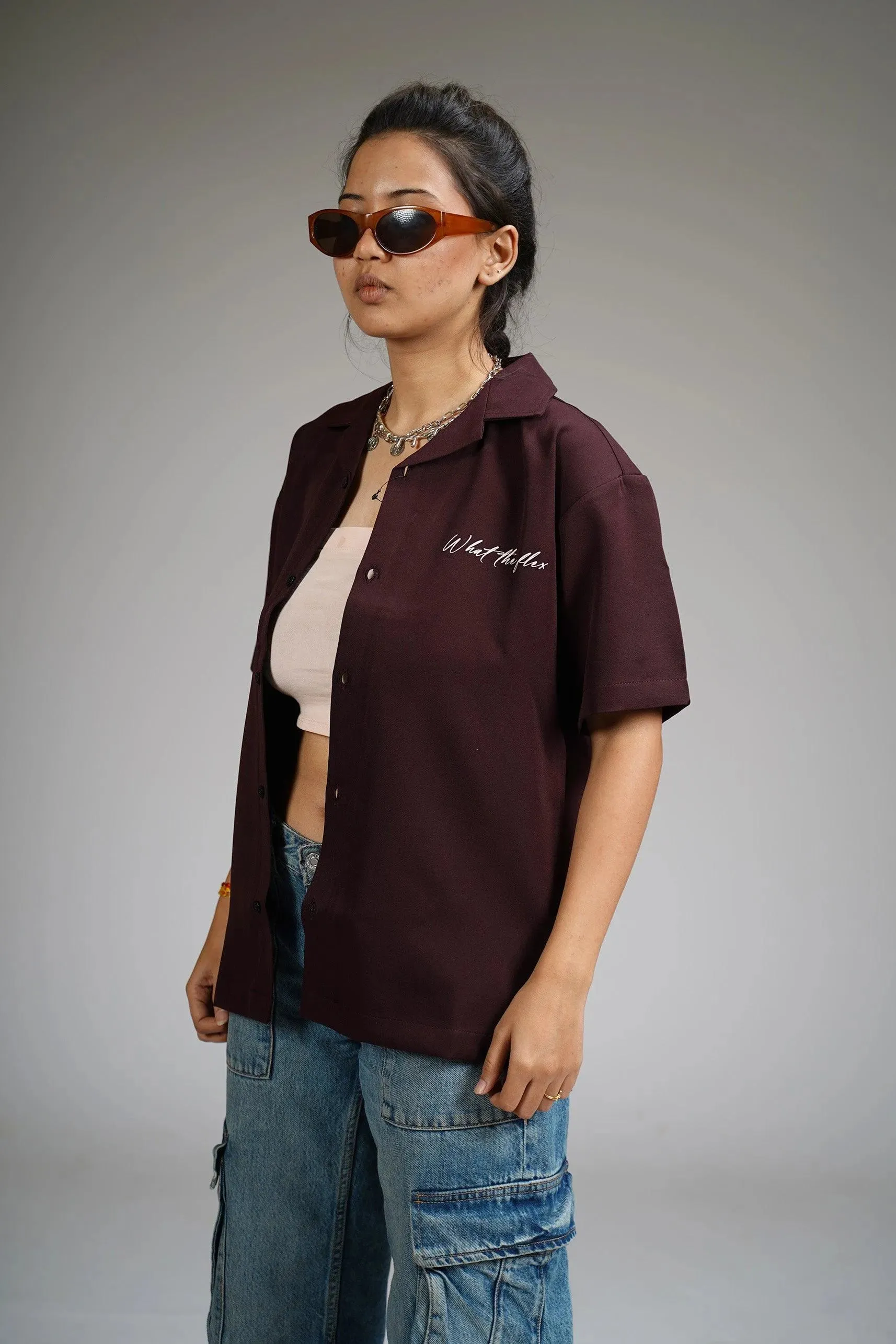 FACE OF GOD Bowling Shirt
