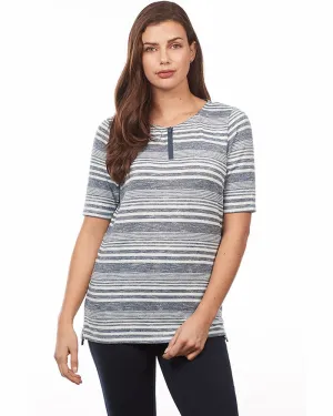 FDJ French Dressing Striped T-Shirt Style 1497822