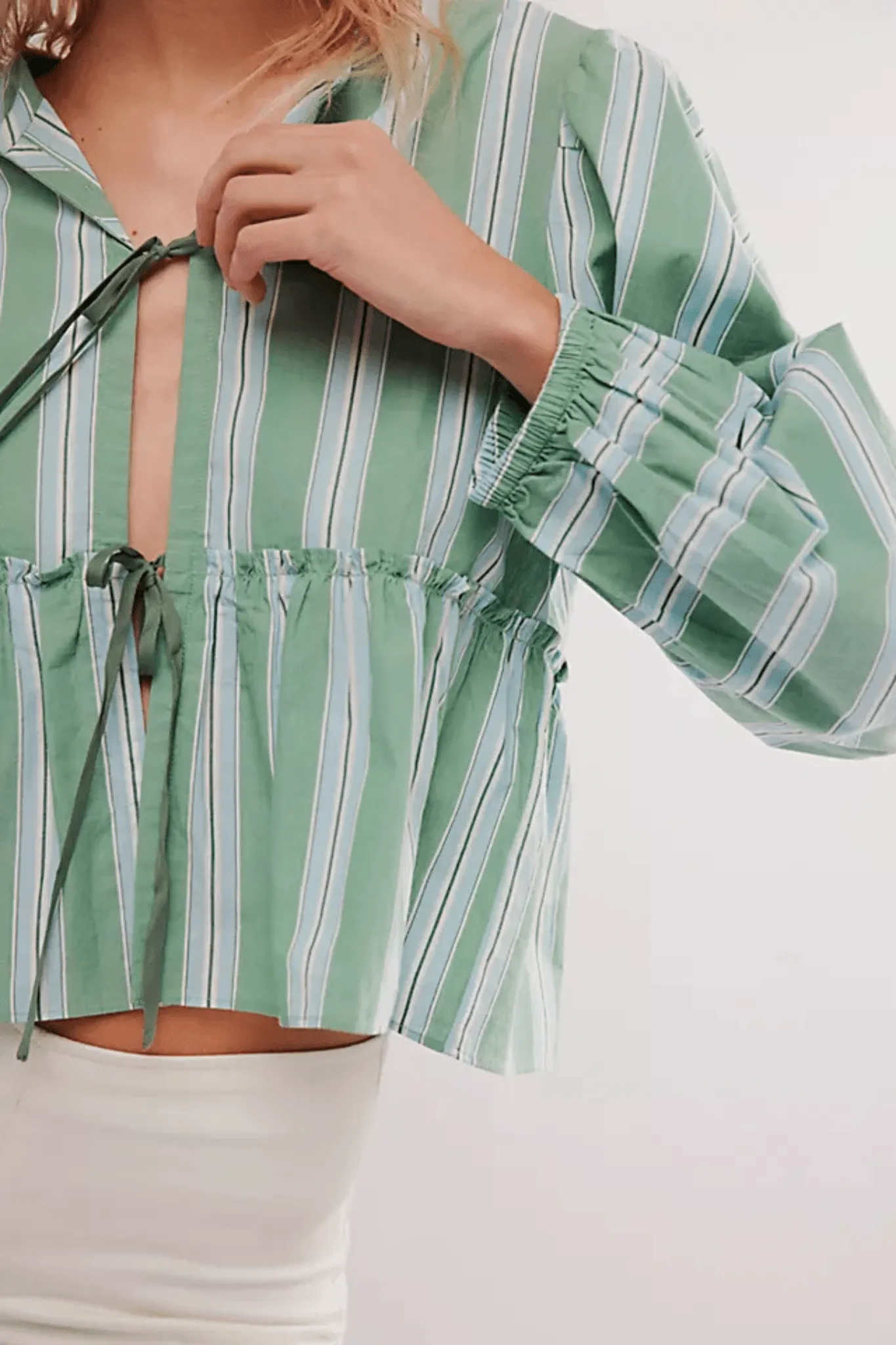 Free People: Brunch Babe Blouse