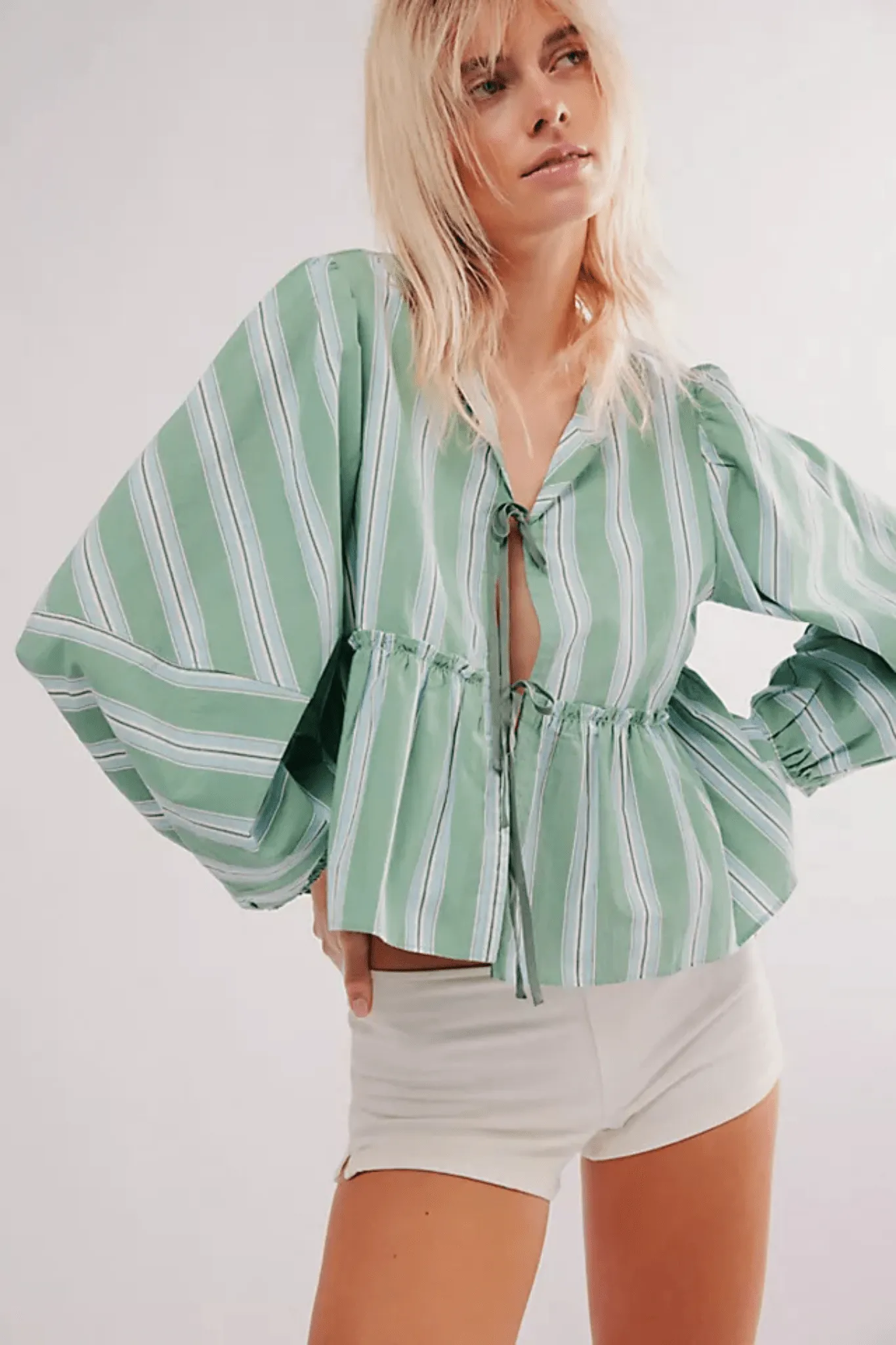 Free People: Brunch Babe Blouse