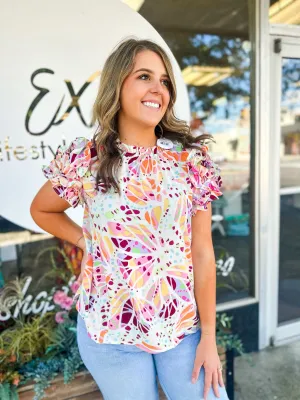 Free Spirit Flutter Top