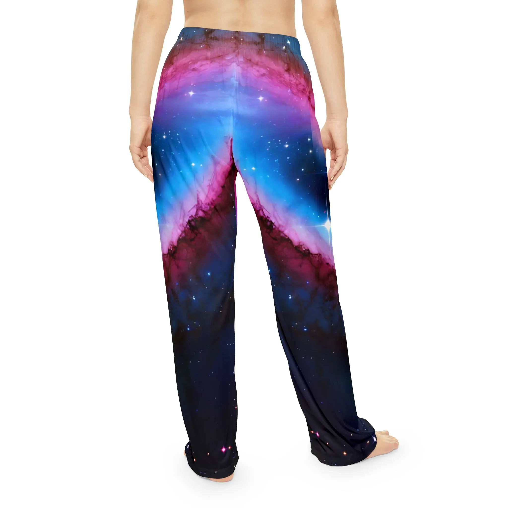 Galaxy Print Women&#039;s Pajama Pants - Comfortable & Cozy Sleepwear