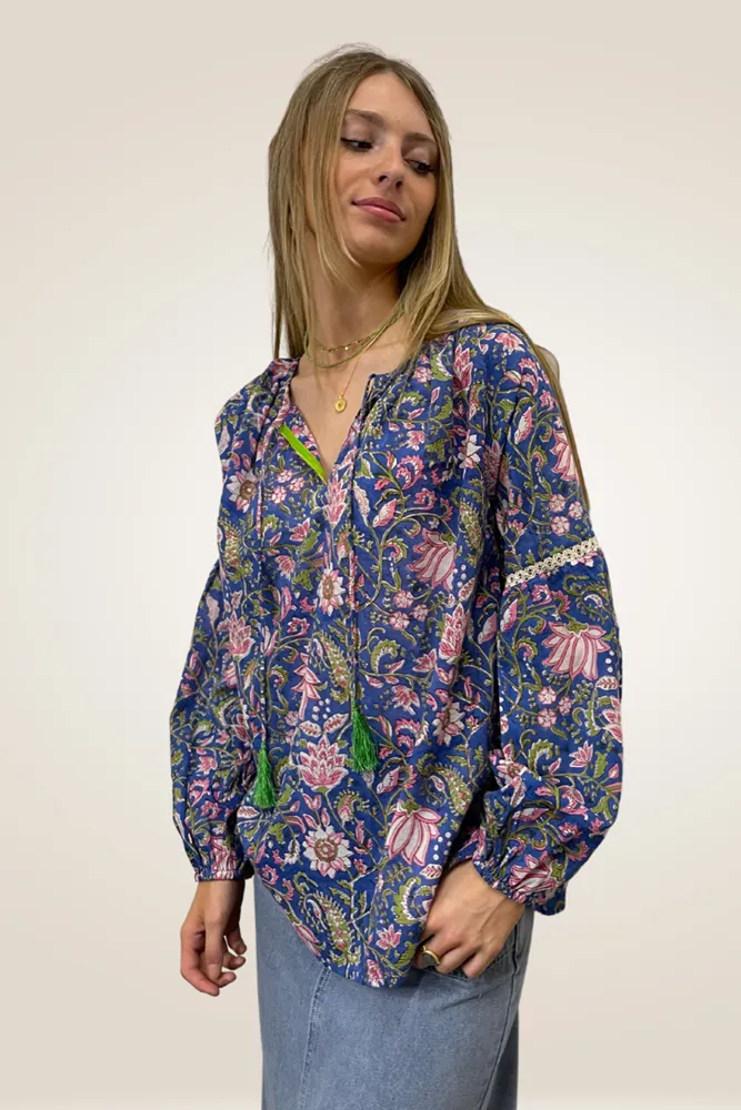 Harlow Peasant Top By Pixi Carnival