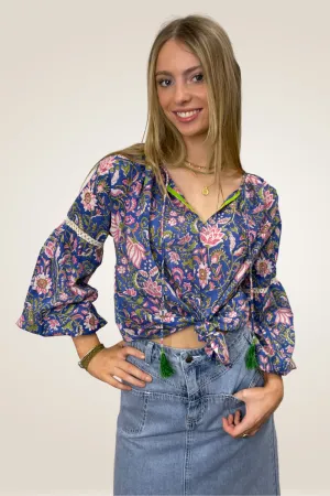 Harlow Peasant Top By Pixi Carnival