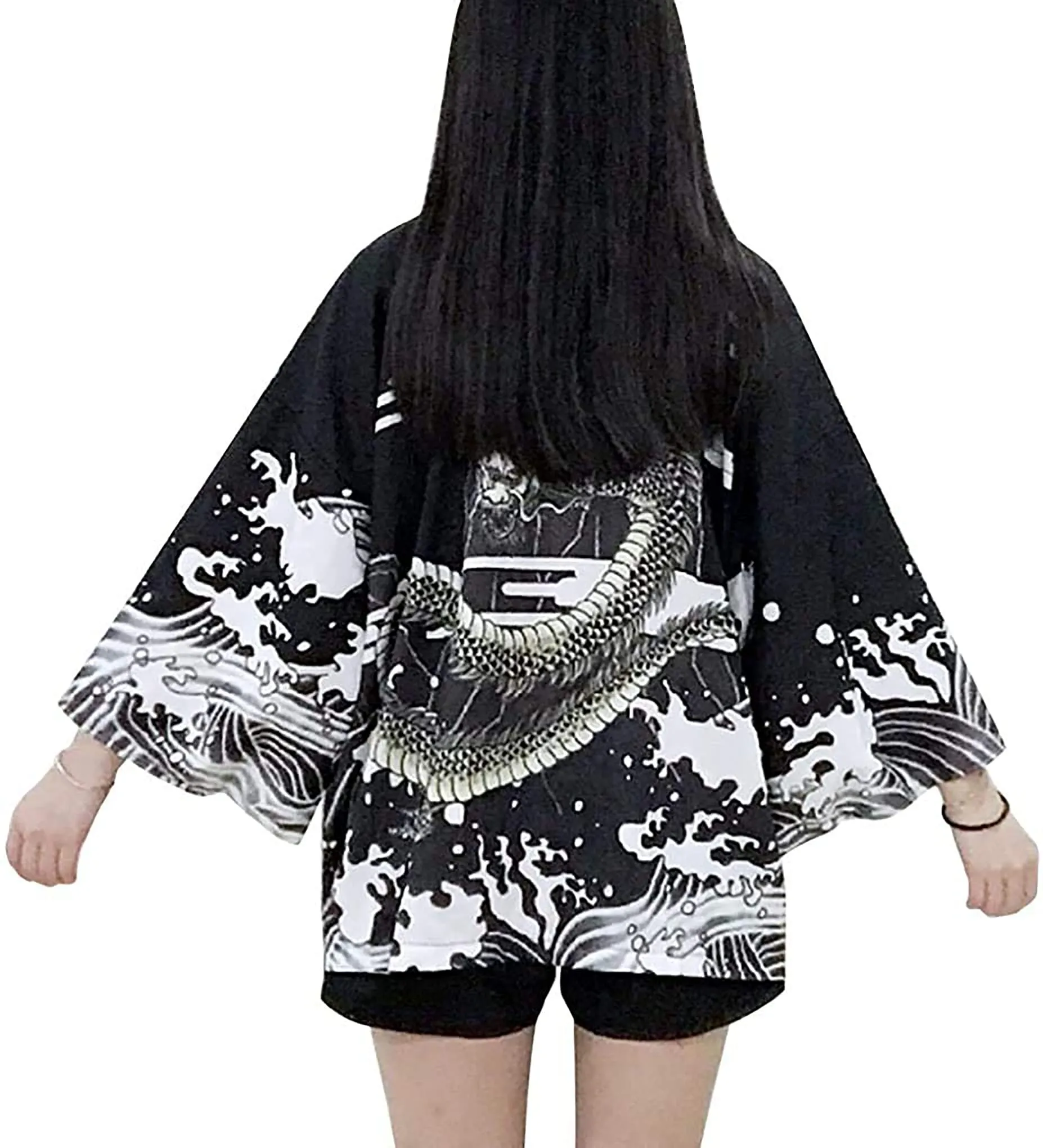 Japanese Dragon Kimono Cardigan