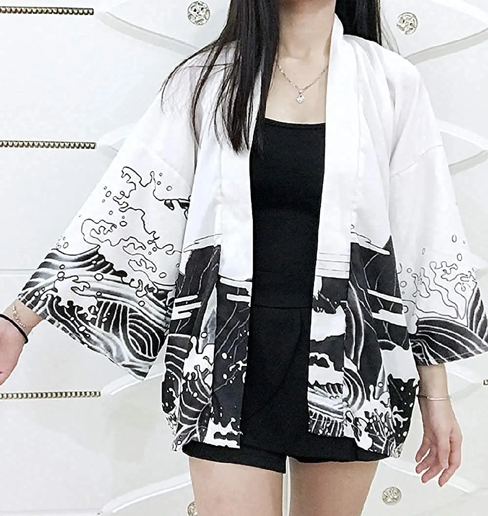 Japanese Dragon Kimono Cardigan