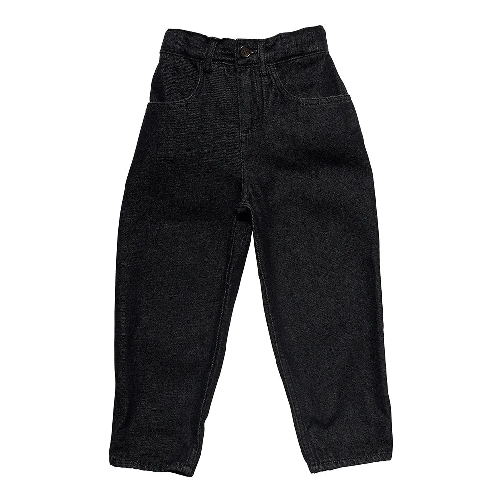 Jeans Classic Black Rinsed Denim
