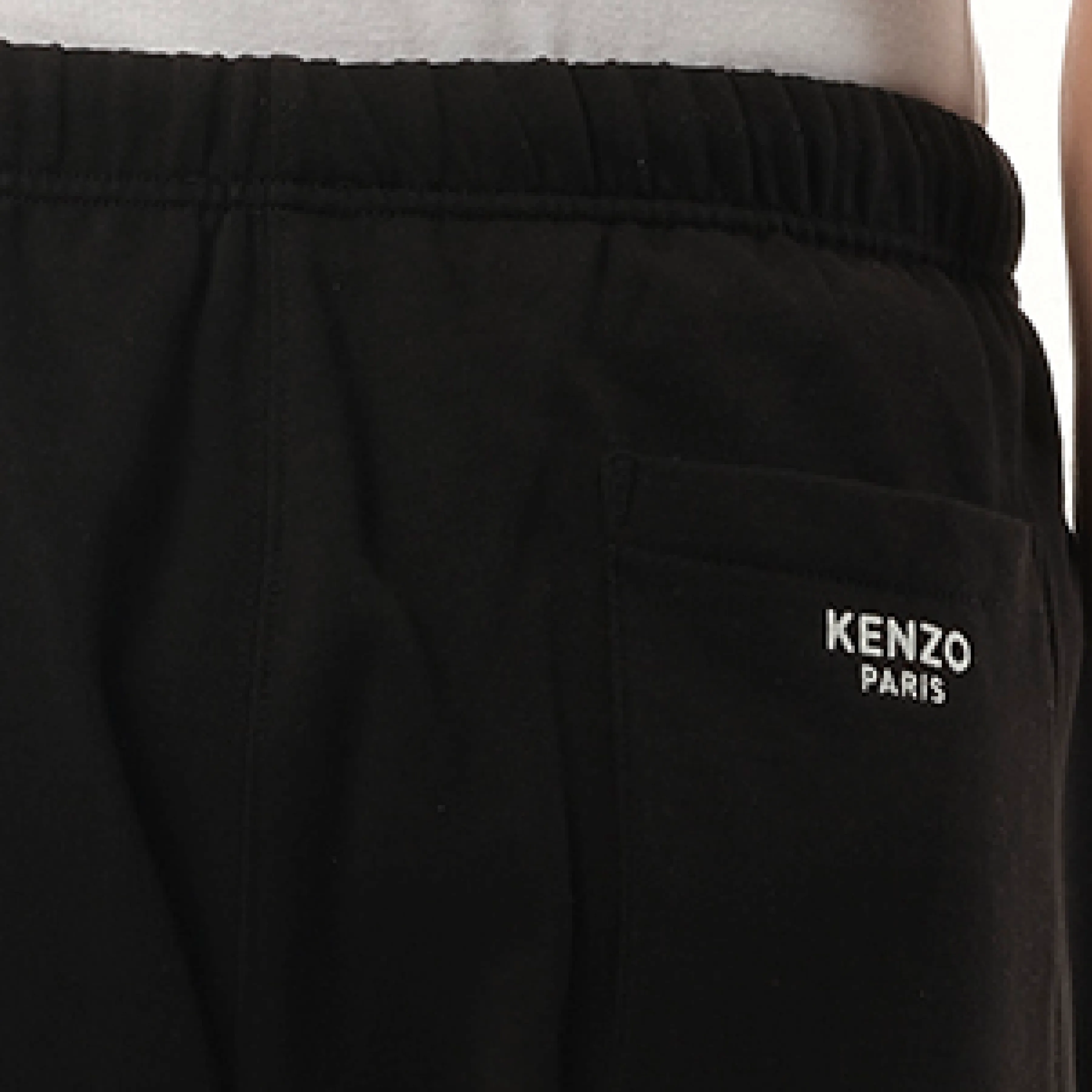 Kenzo Pop Embroidered Classic Jog Pants in Black