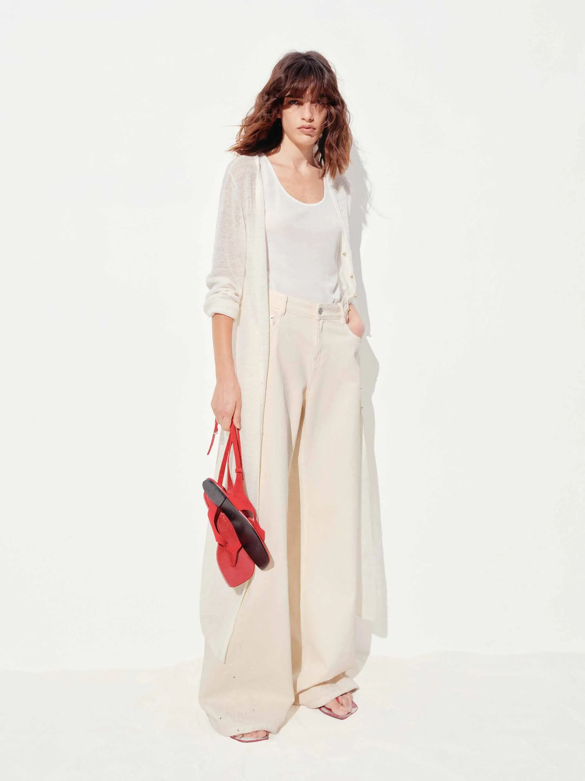 Lightweight Longline Knit Cardigan