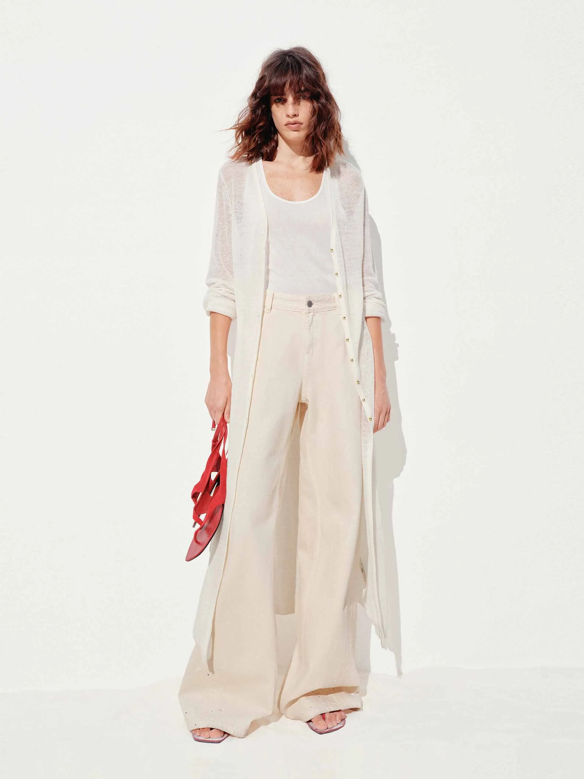 Lightweight Longline Knit Cardigan