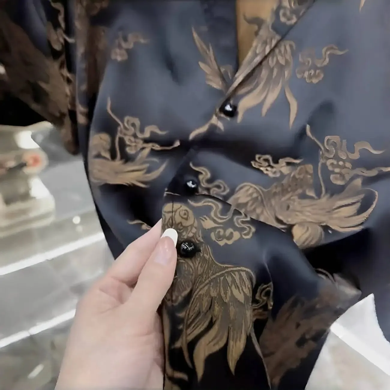 New Fashion Print Versatile Men's Shirt
