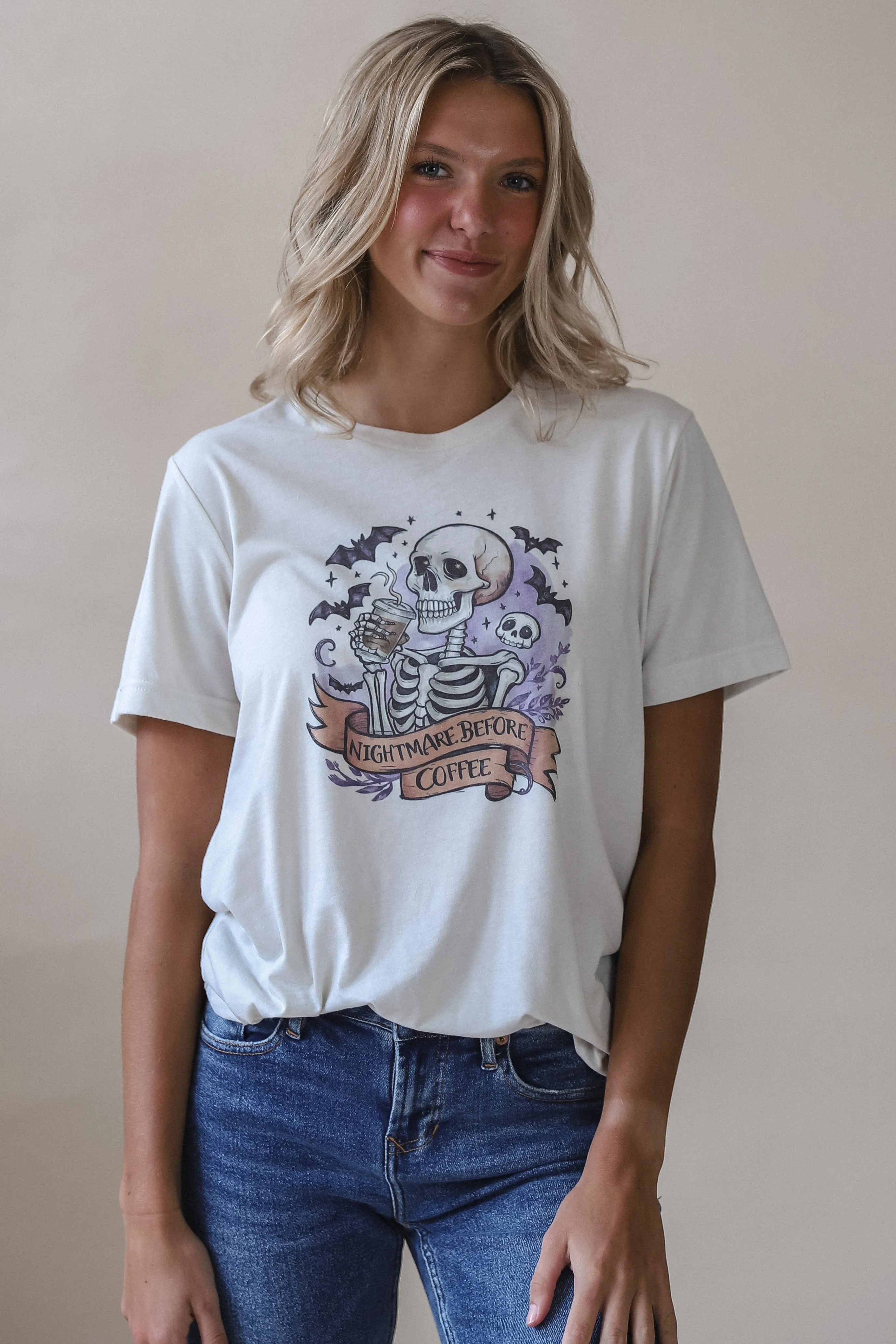 Nightmare Before Coffee Tee