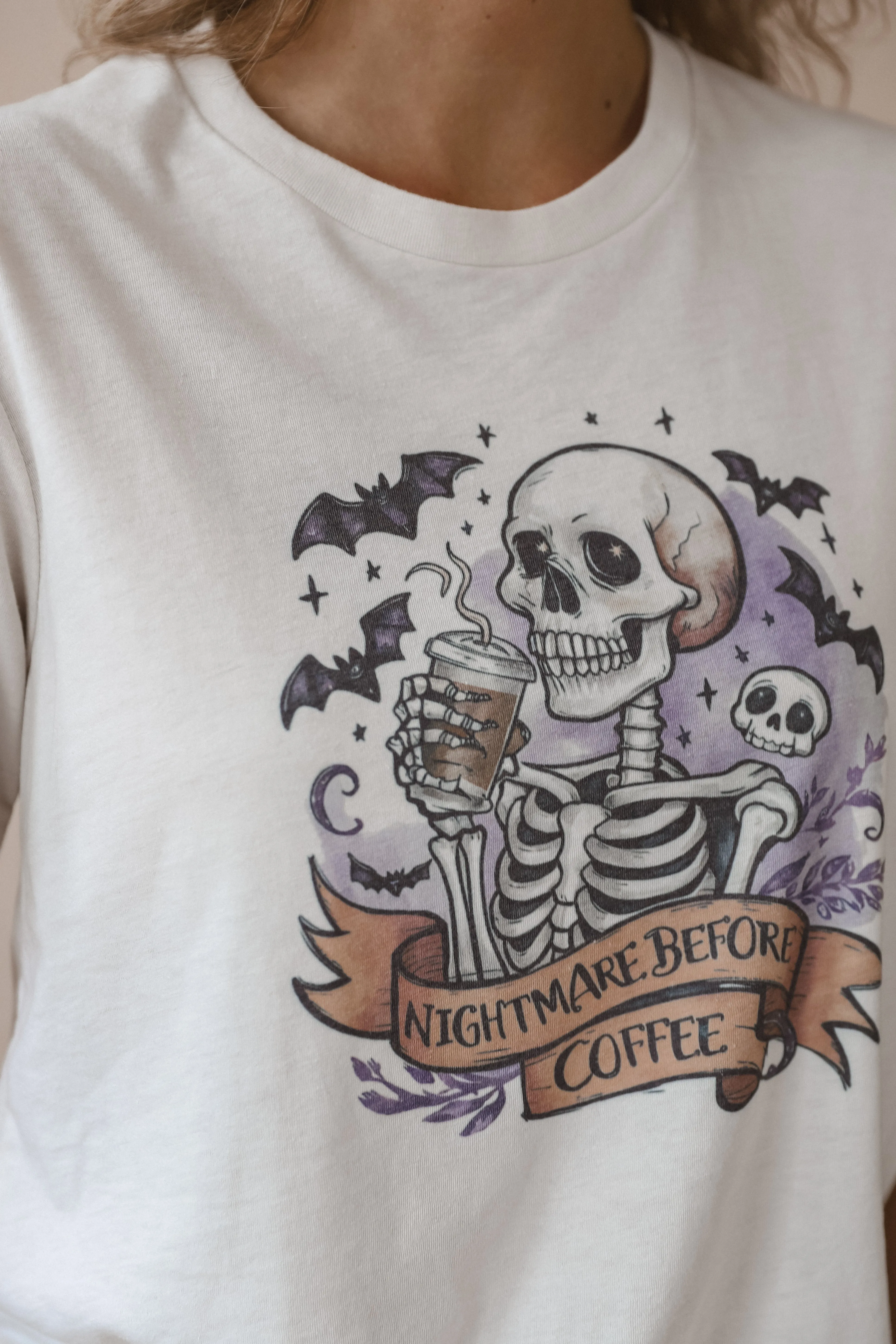 Nightmare Before Coffee Tee
