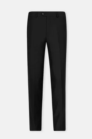Pleated front Black Chino  Bamboo Classic pant