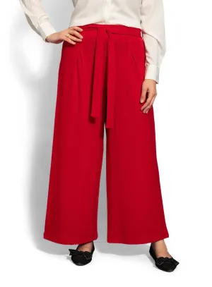 Racing Red Wide-Classic Pants