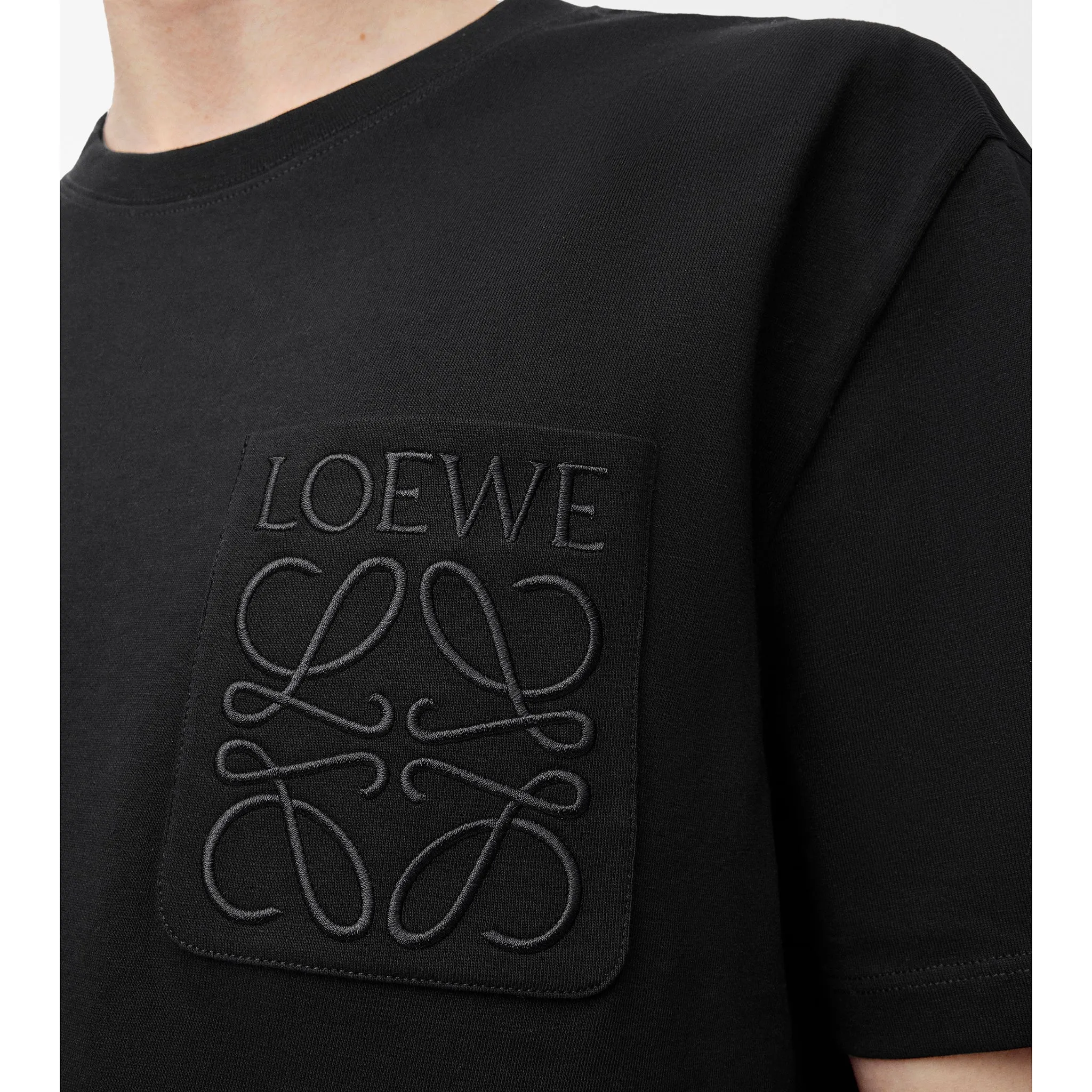 RELAXED FIT T-SHIRT / BLACK