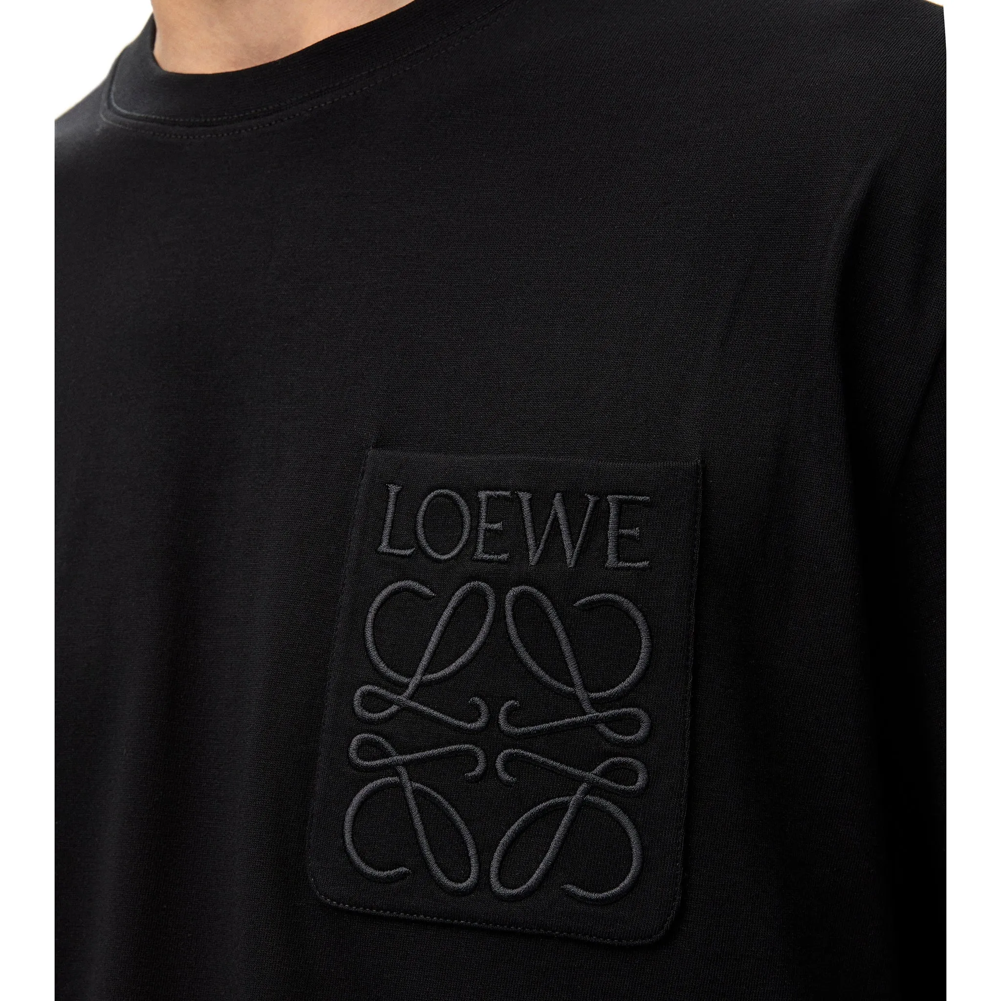 RELAXED FIT T-SHIRT / BLACK