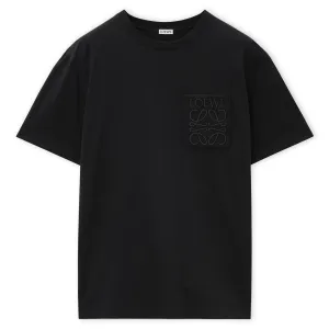 RELAXED FIT T-SHIRT / BLACK