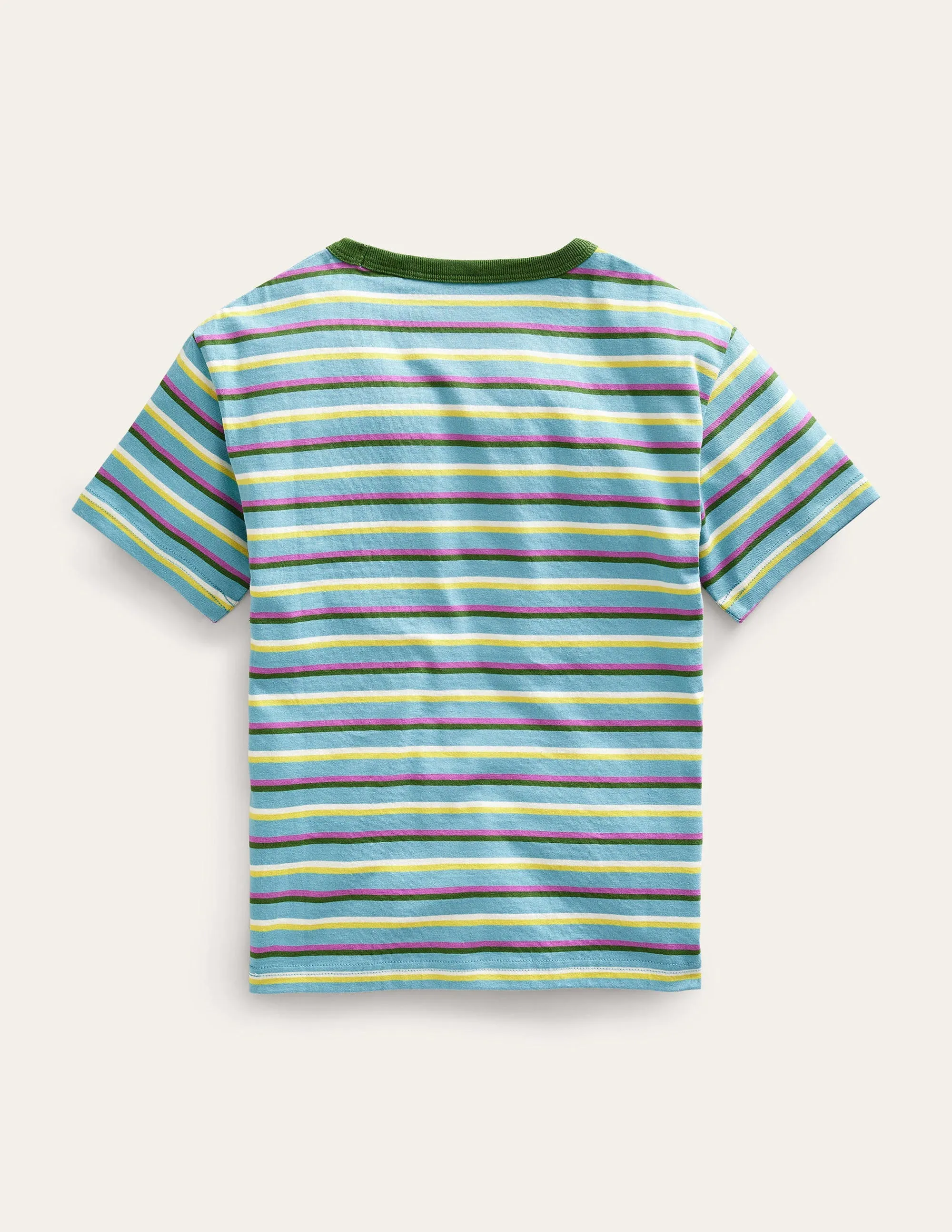 Relaxed Printed T-Shirt-Multi Mushroom