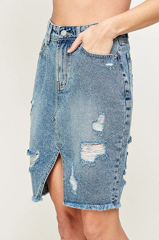 Rory Denim Skirt