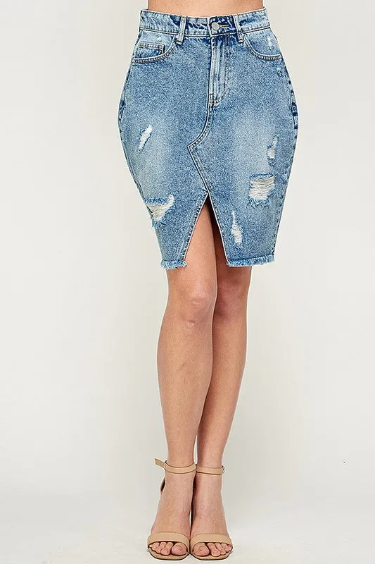 Rory Denim Skirt