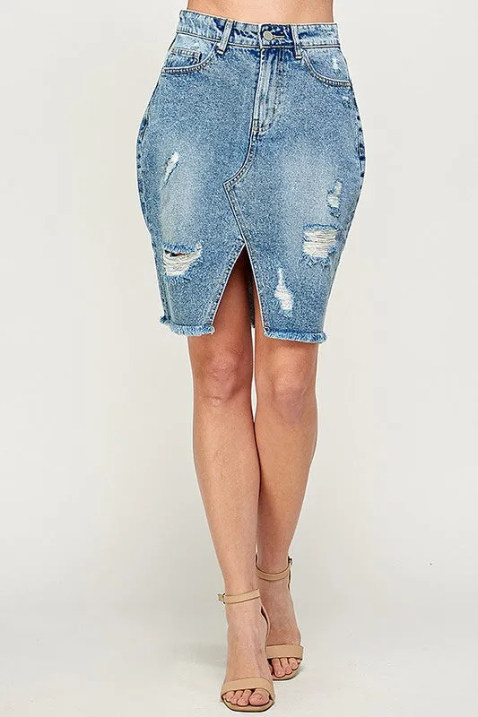 Rory Denim Skirt