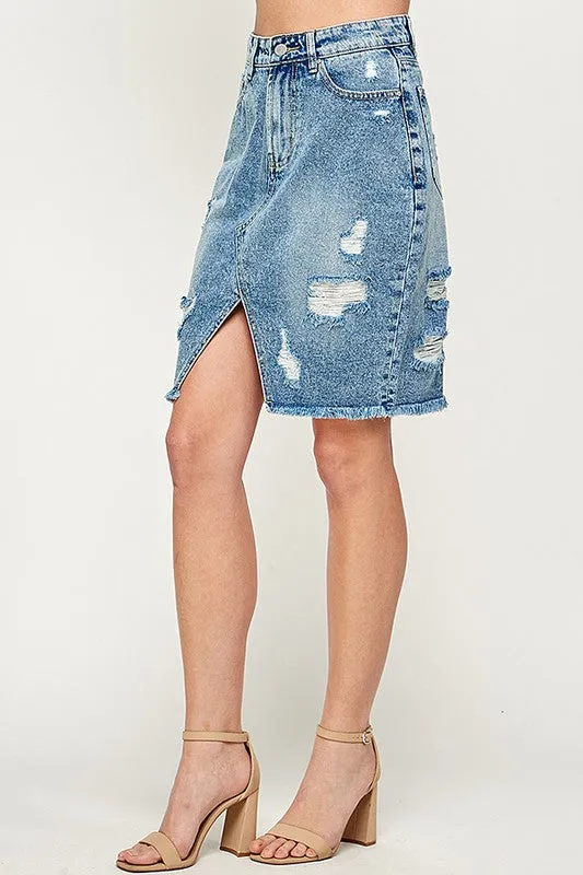 Rory Denim Skirt