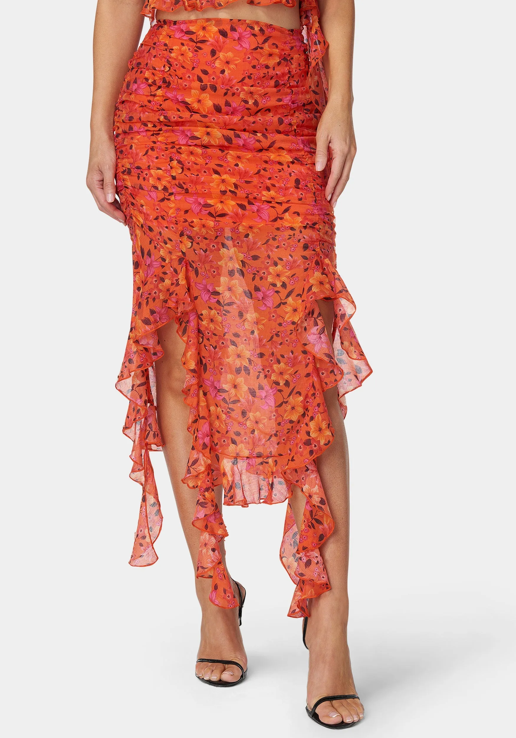 Ruffle Fringe Skirt