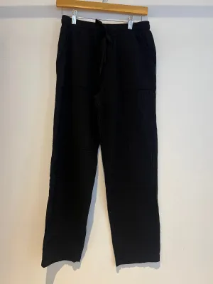 SARA STRAIGHT LEG TIE WAIST PANT