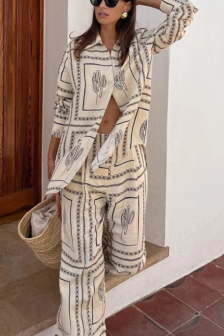 Sardinia Printed Coord Set