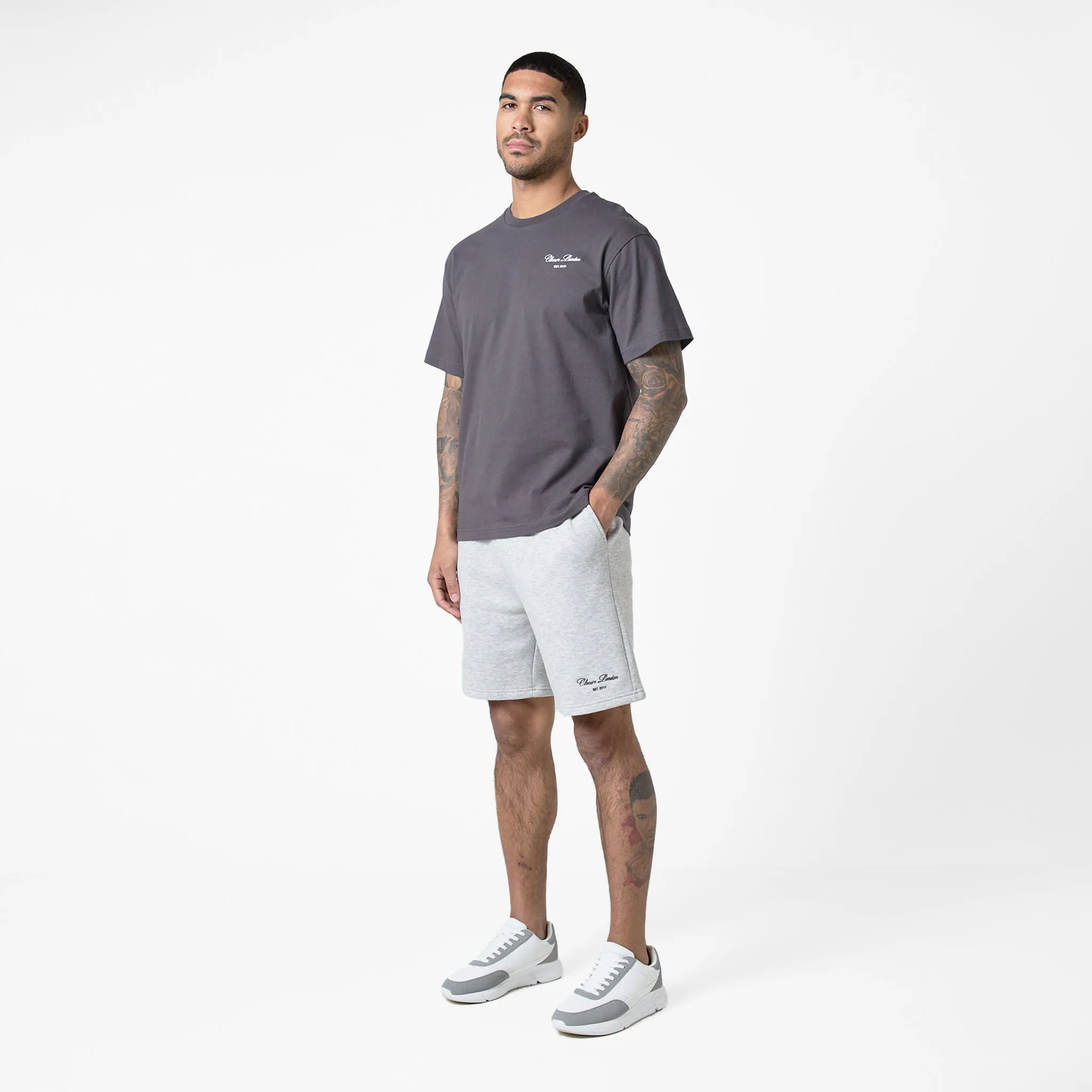 Signature Relaxed Fit T-Shirt | Charcoal