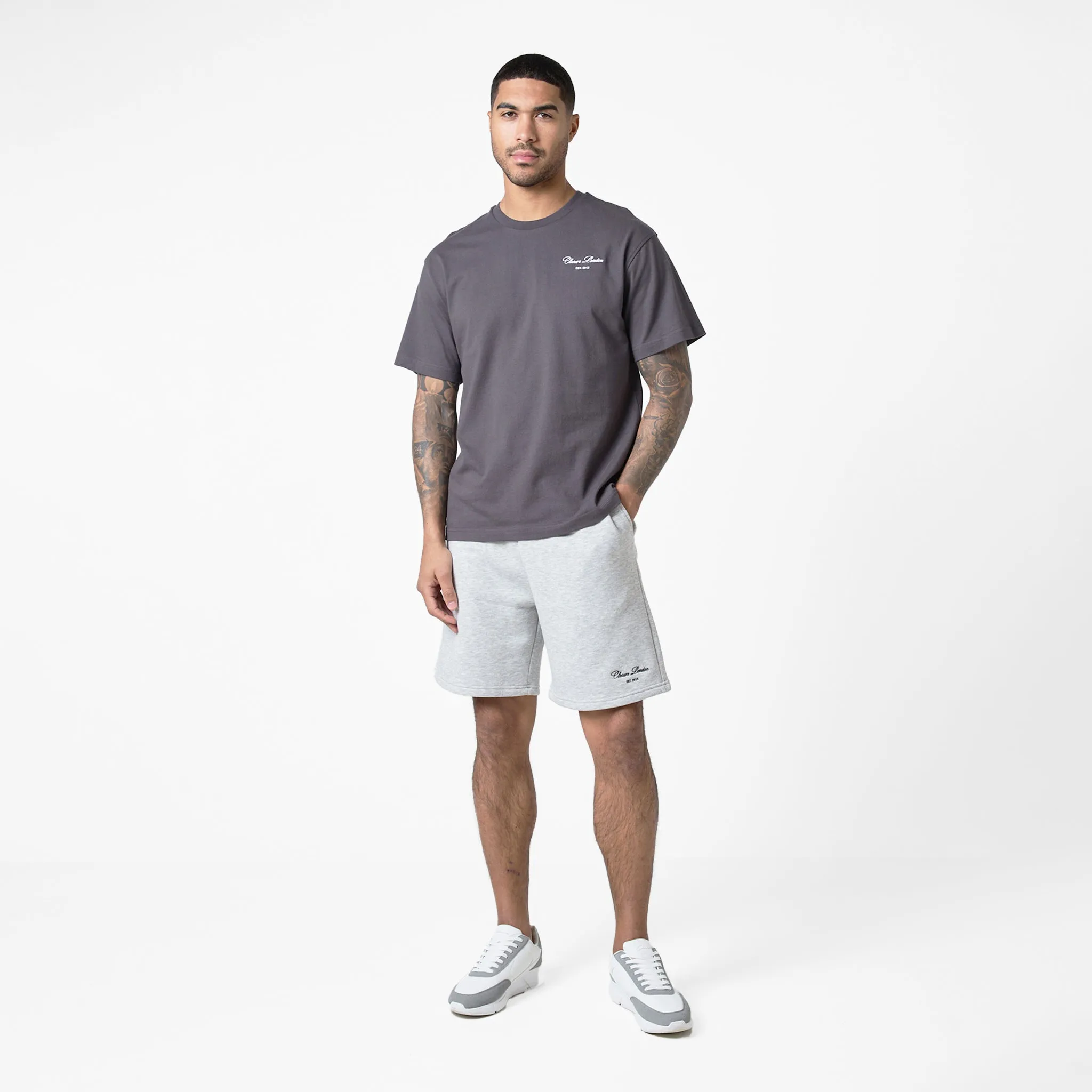 Signature Relaxed Fit T-Shirt | Charcoal