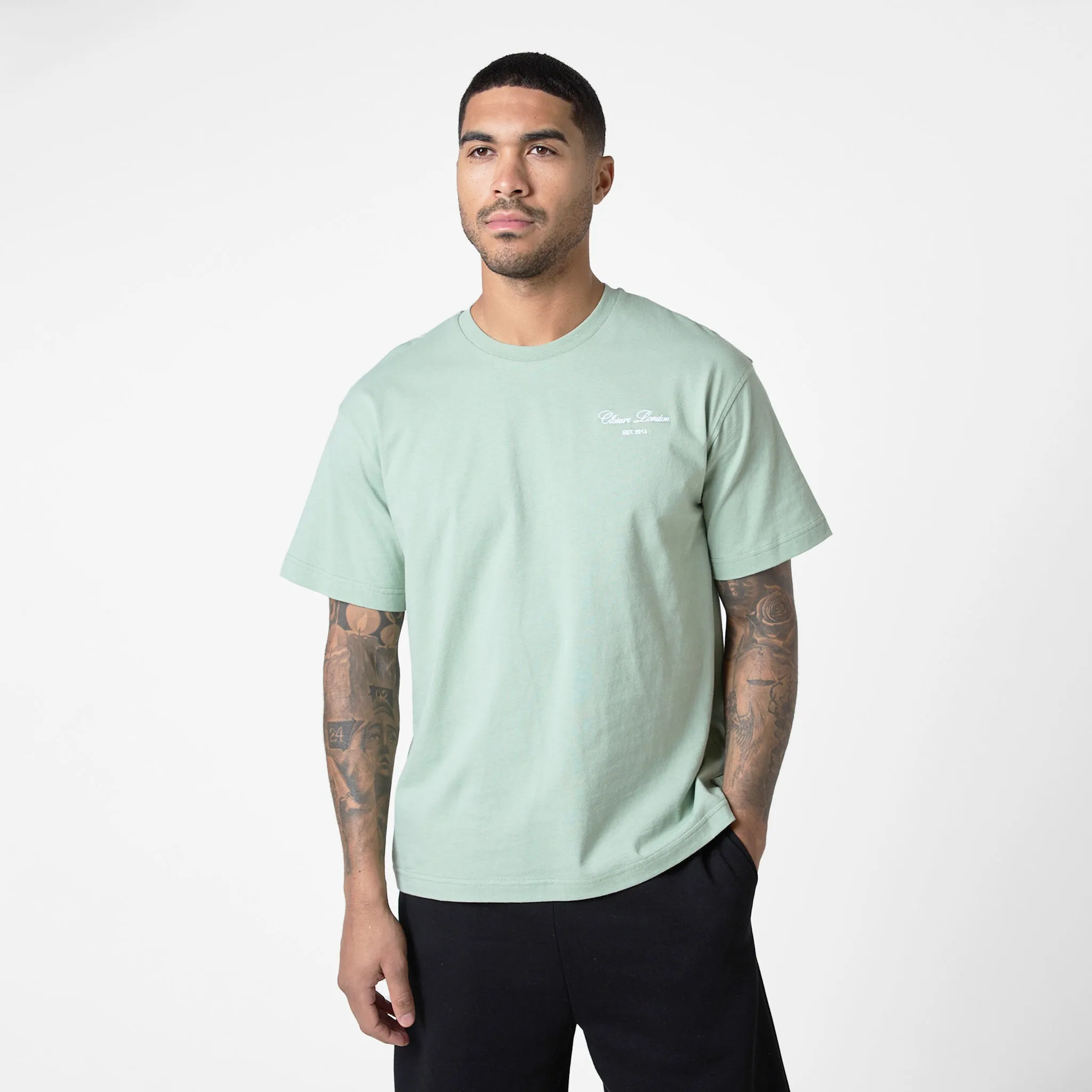 Signature Relaxed Fit T-Shirt | Sage