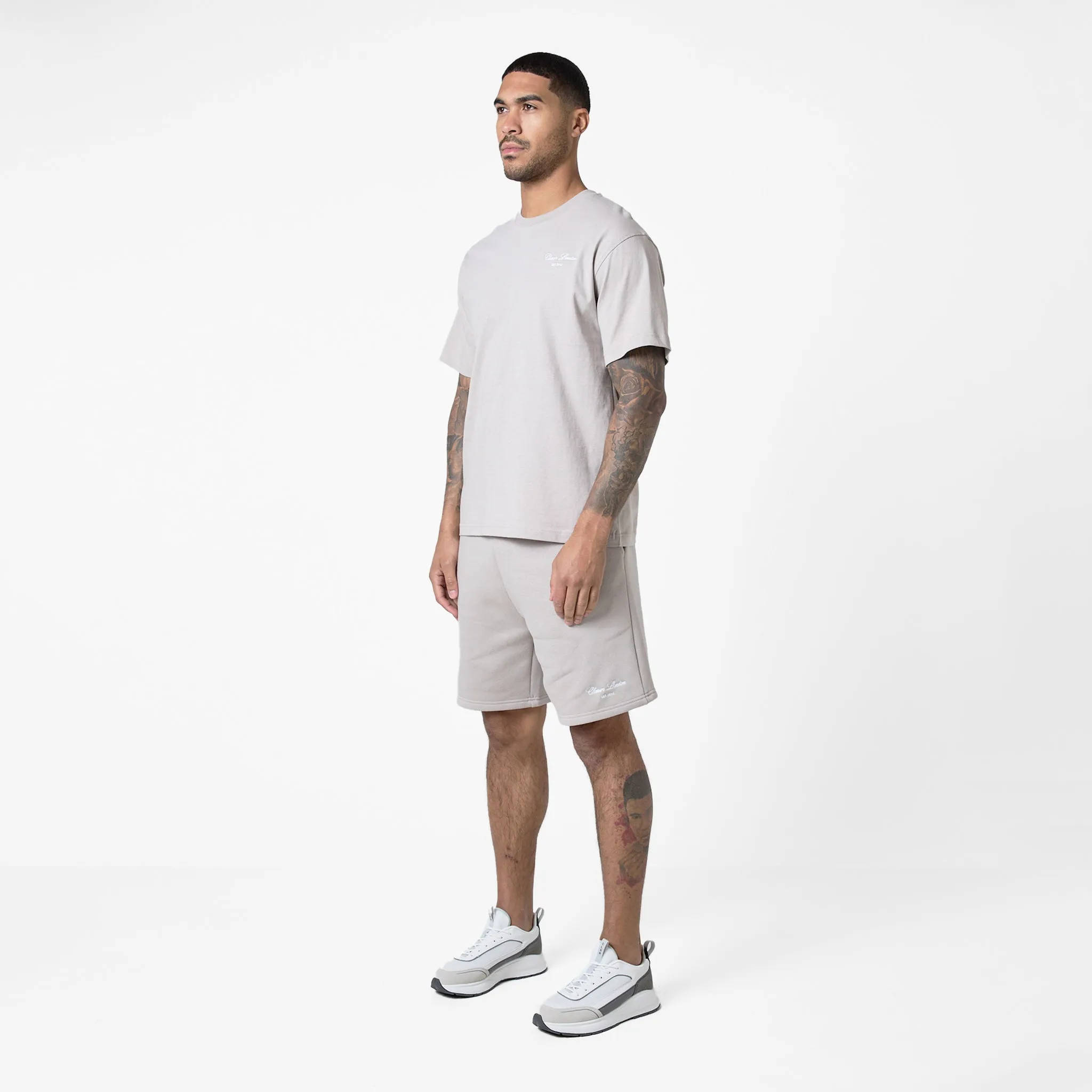 Signature Relaxed Fit T-Shirt | Stone