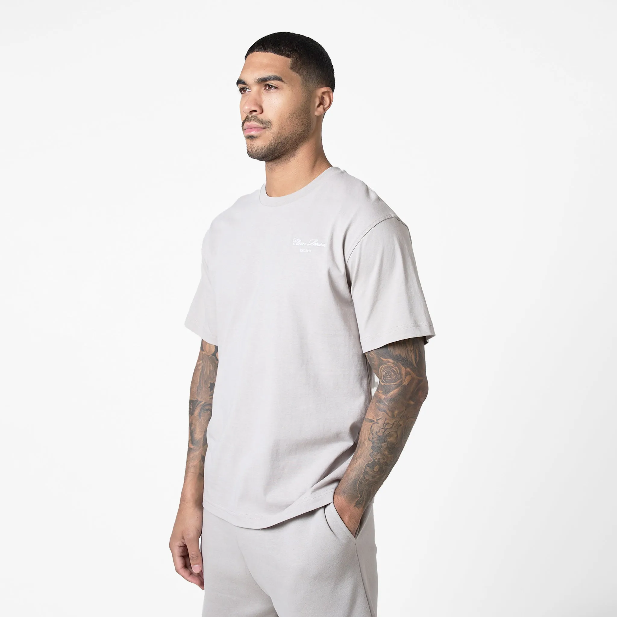 Signature Relaxed Fit T-Shirt | Stone