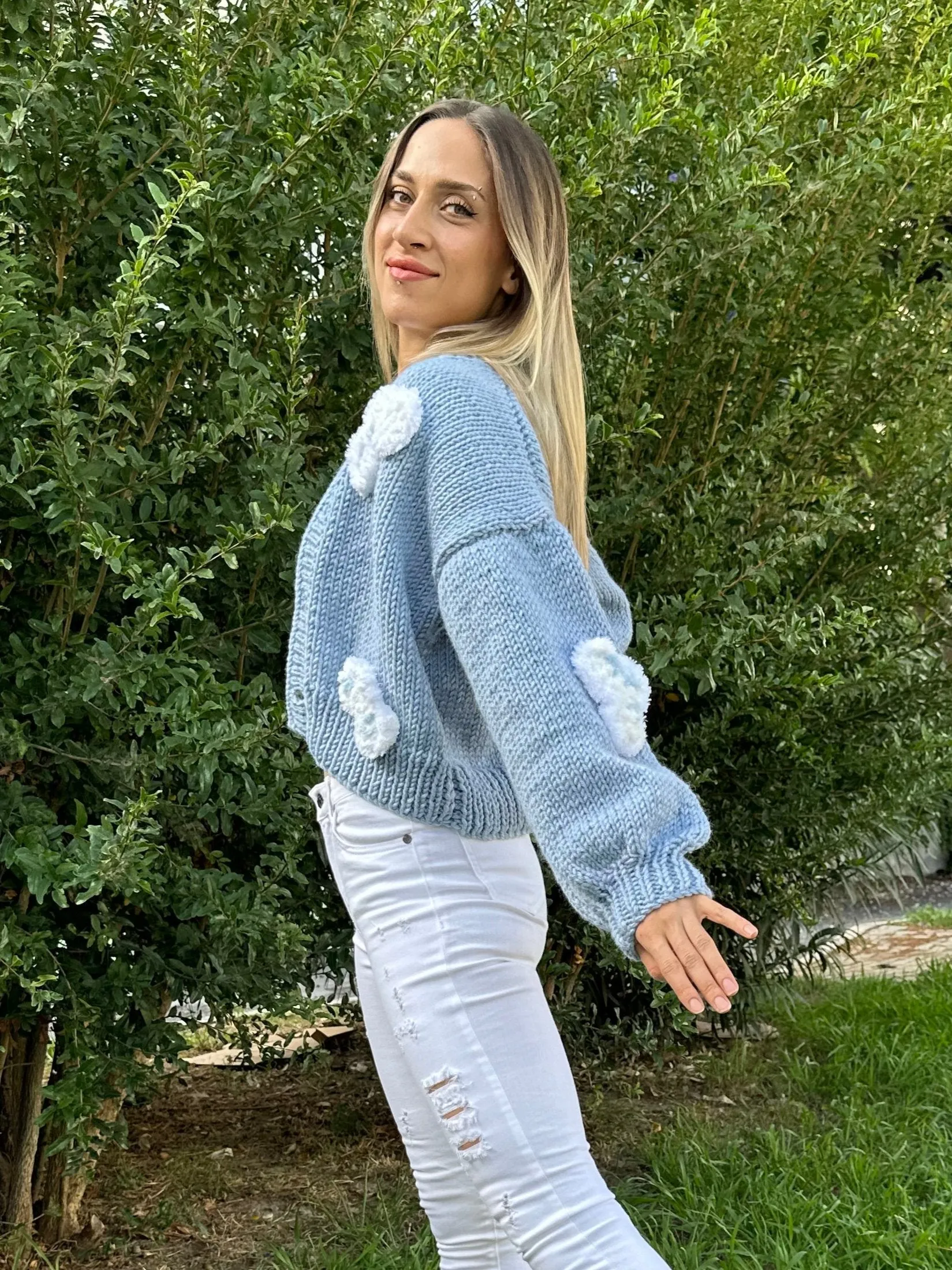 Skylar - Soft Knit Handmade Cardigan